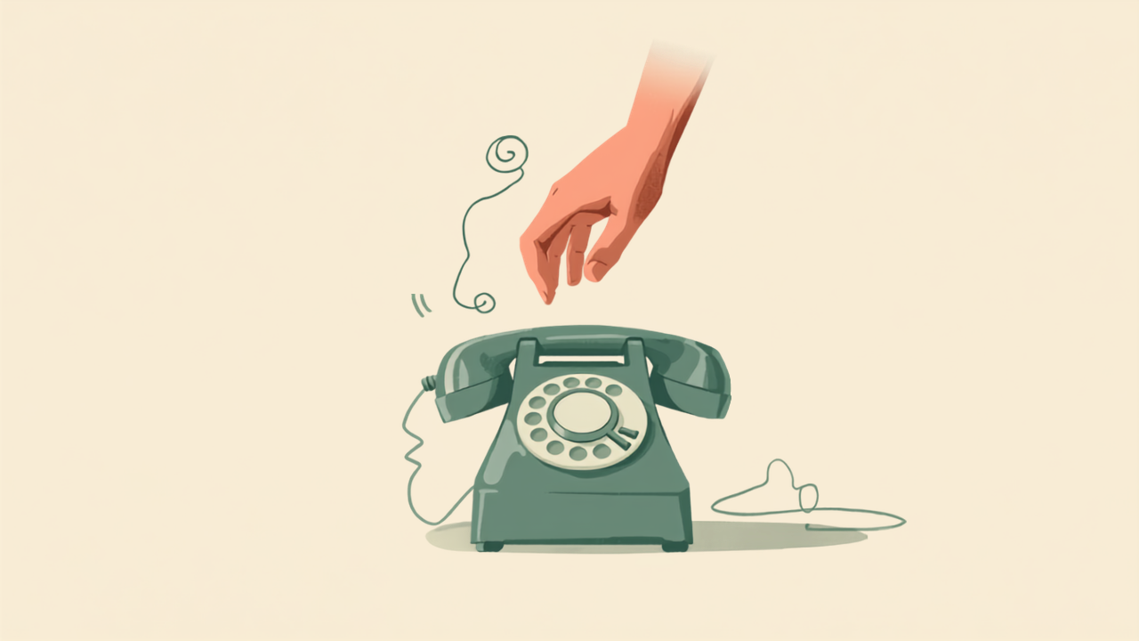 The Call I Was Too Ashamed to Make