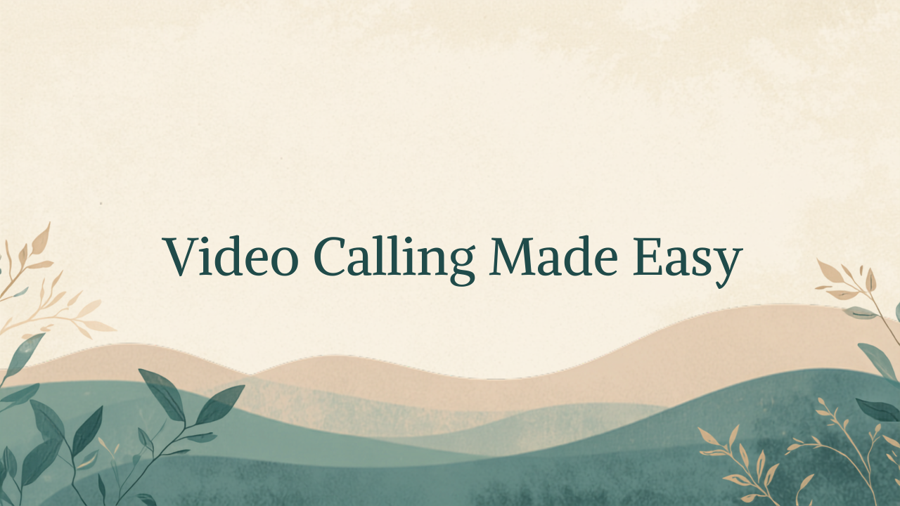 Video Calling Made Easy: See Your Grandkids on FaceTime, Zoom, or WhatsApp